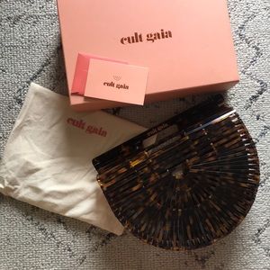 Cult Gaia Tortoise Acrylic Ark Bag